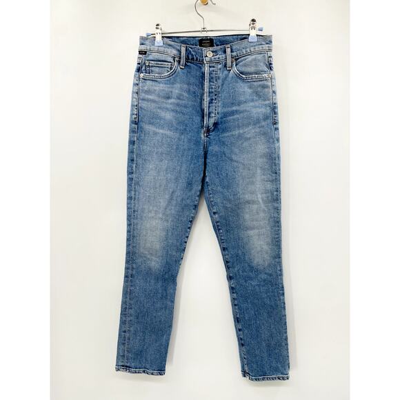 Citizens of Humanity - Olivia Seam High Rise Slim Crop Jeans - Picture 2 of 8